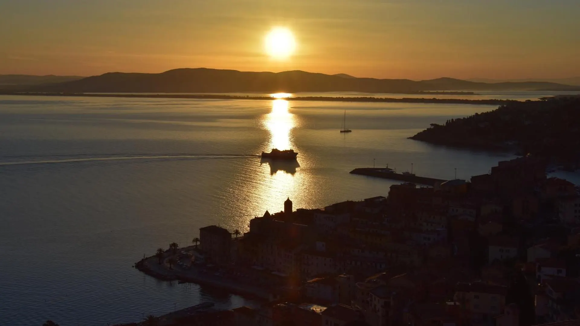 Tuscan Sunrise Porto Santo Stefano  Italy